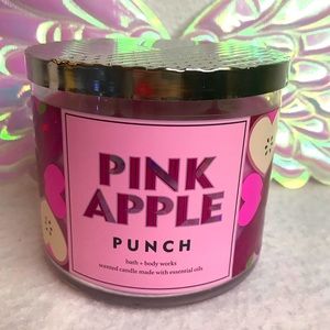 BBW 3 wick candle Pink apple punch
